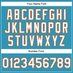 Benutzerdefinierte Baseball Weiß-Orange Panther Jersey Authentic Blau Benutzerdefinierte Baseball Weiß-Orange Panther Jersey Authentic Blau