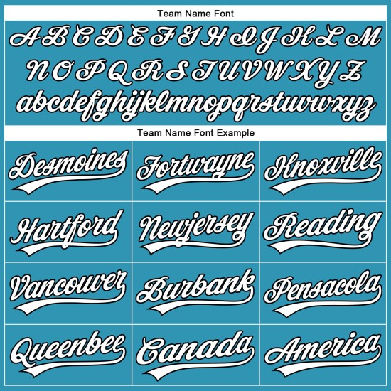 Jersey Authentic Panther Blau Weiß-Schwarz Custom Baseball Jersey Authentic Panther Blau Weiß-Schwarz Custom Baseball