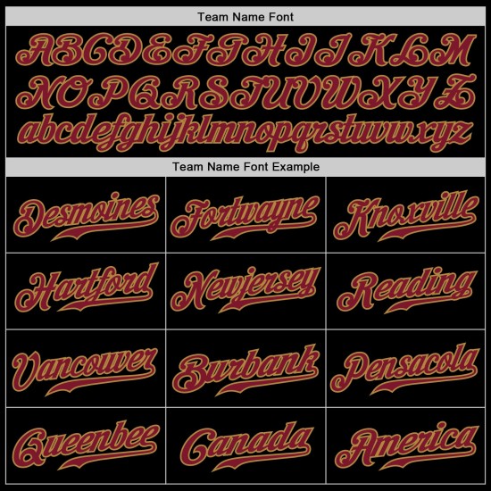 Nadelstreifen authentische benutzerdefinierte Crimson-Old Gold Gold Baseball schwarz Jersey alt Nadelstreifen authentische benutzerdefinierte Crimson-Old Gold Gold Baseball schwarz Jersey alt