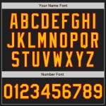 Benutzerdefinierte Nadelstreifen Gold-Rot Authentic Jersey Schwarz Gold Baseball Benutzerdefinierte Nadelstreifen Gold-Rot Authentic Jersey Schwarz Gold Baseball