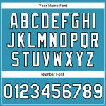 Jersey Authentic Panther Blau Weiß-Schwarz Custom Baseball Jersey Authentic Panther Blau Weiß-Schwarz Custom Baseball