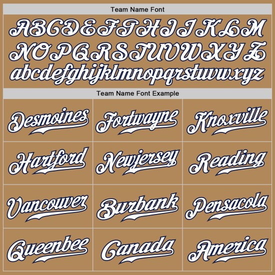 Baseball Custom Gold Weiß-Navy Authentic Fade Fashion Old Jersey Baseball Custom Gold Weiß-Navy Authentic Fade Fashion Old Jersey