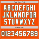 Jersey Fade Weiß-Teal Custom Authentic Orange Fashion Baseball Jersey Fade Weiß-Teal Custom Authentic Orange Fashion Baseball