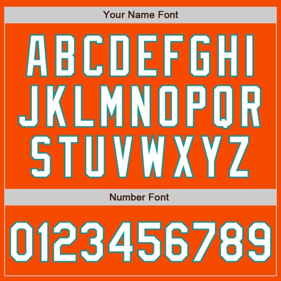 Jersey Fade Weiß-Teal Custom Authentic Orange Fashion Baseball Jersey Fade Weiß-Teal Custom Authentic Orange Fashion Baseball