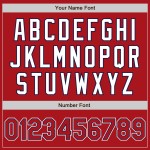 Baseball Authentic Red Custom Trikot Rot-Marineblau Baseball Authentic Red Custom Trikot Rot-Marineblau