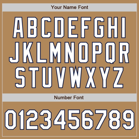 Baseball Custom Gold Weiß-Navy Authentic Fade Fashion Old Jersey Baseball Custom Gold Weiß-Navy Authentic Fade Fashion Old Jersey